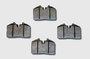 Porsche Performance Pagid Orange Brake Pads