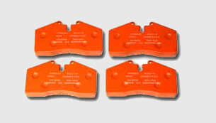 Porsche Performance Pagid Orange Brake Pads