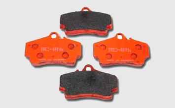 Porsche Performance Pagid Orange Brake Pads