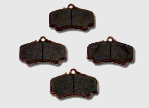 Porsche Performance Pagid Orange Brake Pads