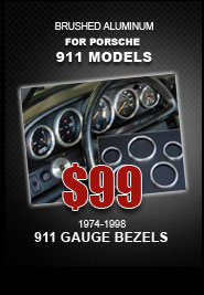 Porsche 911 Gauge Bezels