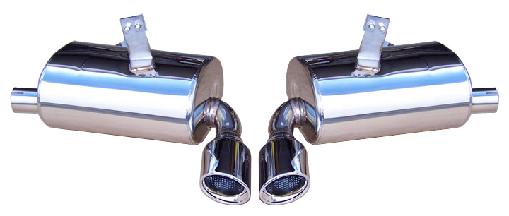 Porsche Boxster Performance Schnell Exhaust Muffler 