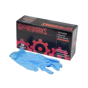 Blue Nitrile Gloves - Medium - 559870040