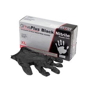 Black Nitrile Gloves - Extra Large - 559870065