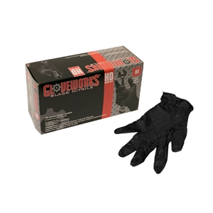 Black Nitrile Gloves - Medium - 559870066