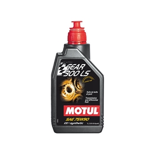 Gear Oil - MOTUL GEAR 300 LS - SAE 75W-90 Synthetic (1 Liter) - 105778