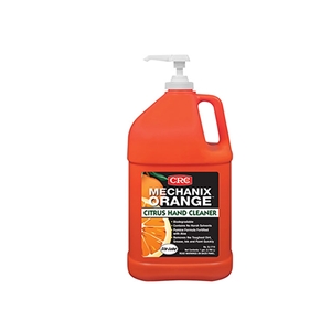 Hand Cleaner - CRC Mechanix Orange Citrus Hand Cleaner (1 Gallon Bottle w/Pump) - SL1719