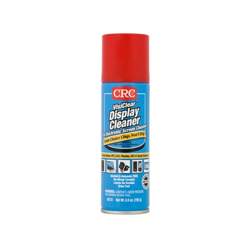 Display and Electronic Screen Cleaner - CRC VisiClear (6.9 oz. Aerosol Can) - 05131