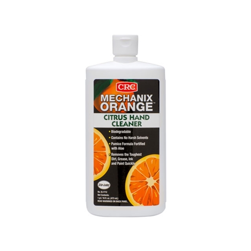 Hand Cleaner - CRC Mechanix Orange Citrus Hand Cleaner (16 oz. Bottle) - SL1712