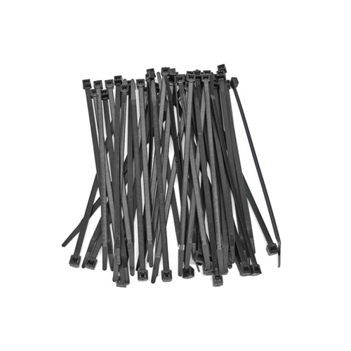 Nylon Cable Tie (50 Pack) - 7 X 3/16" Black - 15146