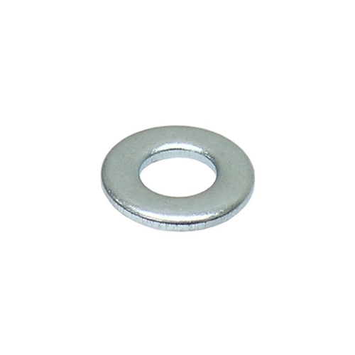 Steel Flat Washer - 4 X 9 X 0.8 mm - Zinc Plated - 10577