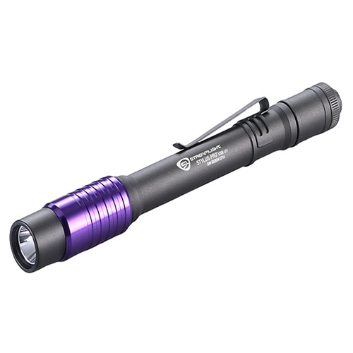 UV Leak Detection Flashlight - Streamlight Stylus Pro USB UV - 558853002