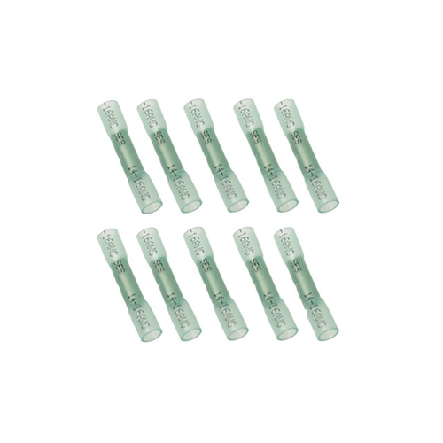 Wire Connector - Butt Connector, 16-14 Gauge (Blue) (10 Pack) - 13669