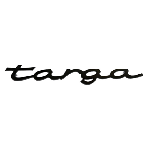 Emblem "Targa" (Black) for Roll Bar - 91155930742