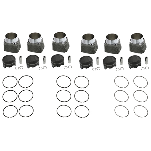 Piston and Cylinder Set (3.6 to 3.8 Liter, 102 mm Bore/109 mm Sleeve, 12.6:1 Compression) - PS102018