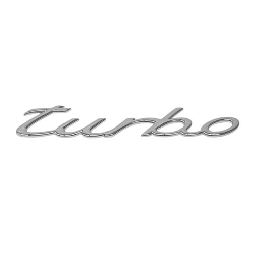 Emblem "Turbo" (Silver) for Decklid - 996559237034PU