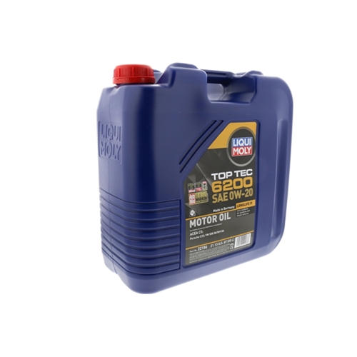 Engine Oil - Liqui Moly Top Tec 6200 - 0W-20 Synthetic (20 Liter) - 22186