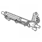 Porsche Rebuilt Power Steering Rack