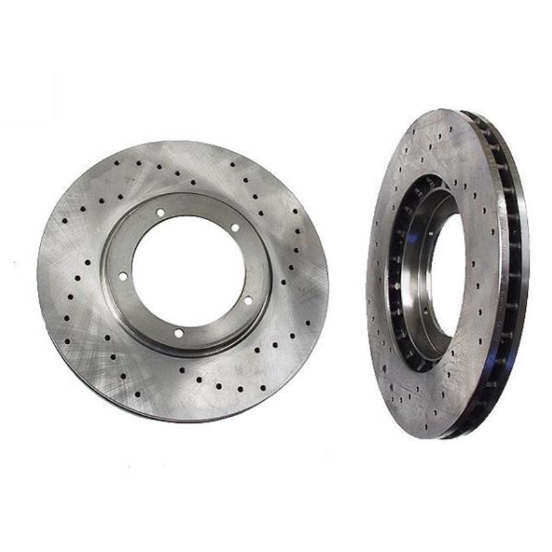 Zimmermann Cross Drilled Brake Rotor Disc Front