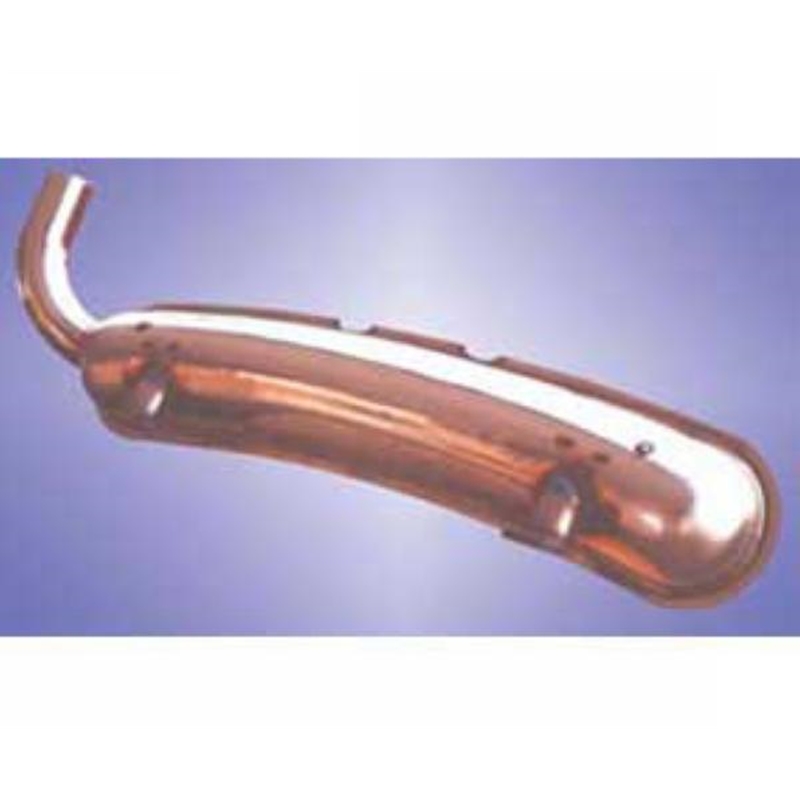 Porsche Muffler Dansk Polished Stainless Steel