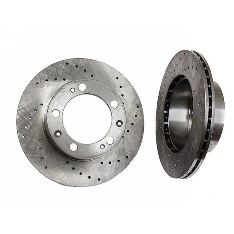 Porsche Cross Drilled Brake Rotor Front - Zimmerma