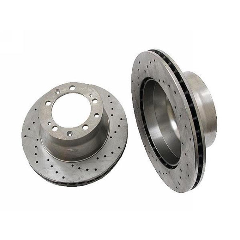 Porsche Brake Rotor Rear Cross Drilled  Zimmermann