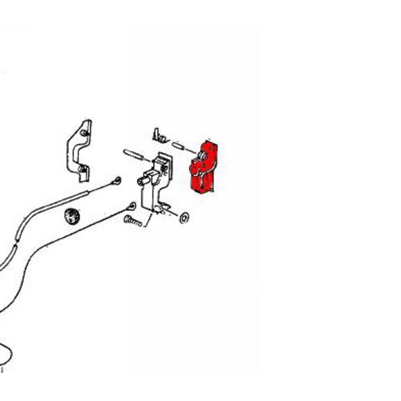 Porsche Hood Release Handle