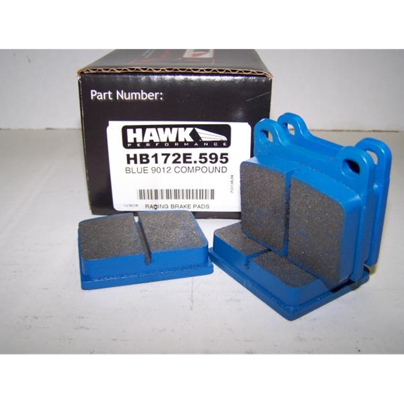 Porsche 911 Brake Pads Rear - Hawk 9012 Blue