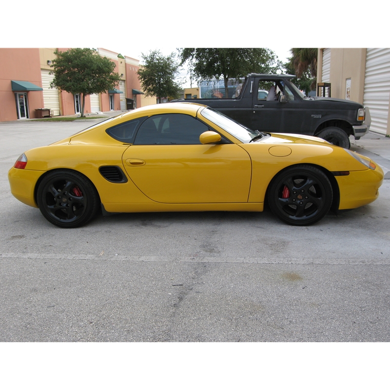 Porsche Carbon Fiber Side Air Intake Overlay Set