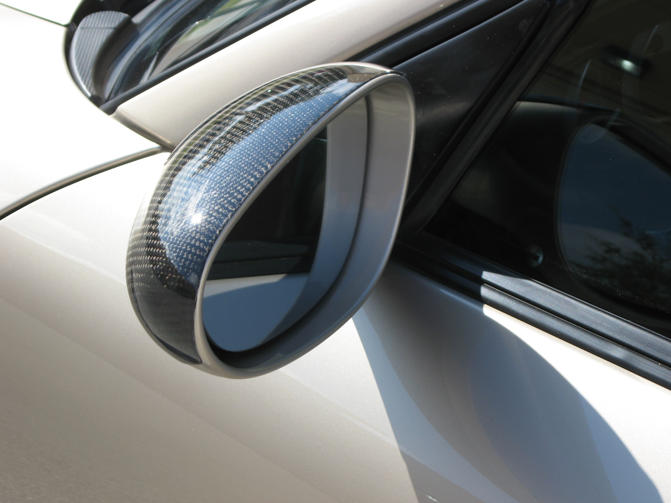Porsche 996 Carbon Fiber Mirror Cover Set Of 2