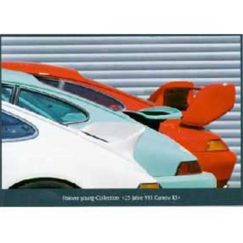 Porsche Poster - 25 Years Carrera Rs