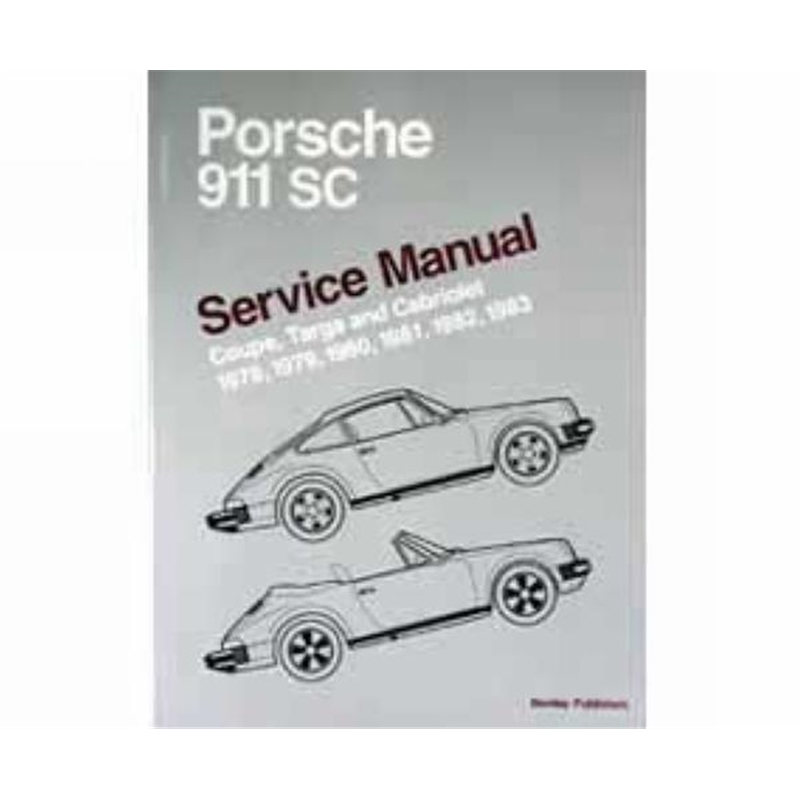 Porsche 911 SC Bentley Service Manual Book