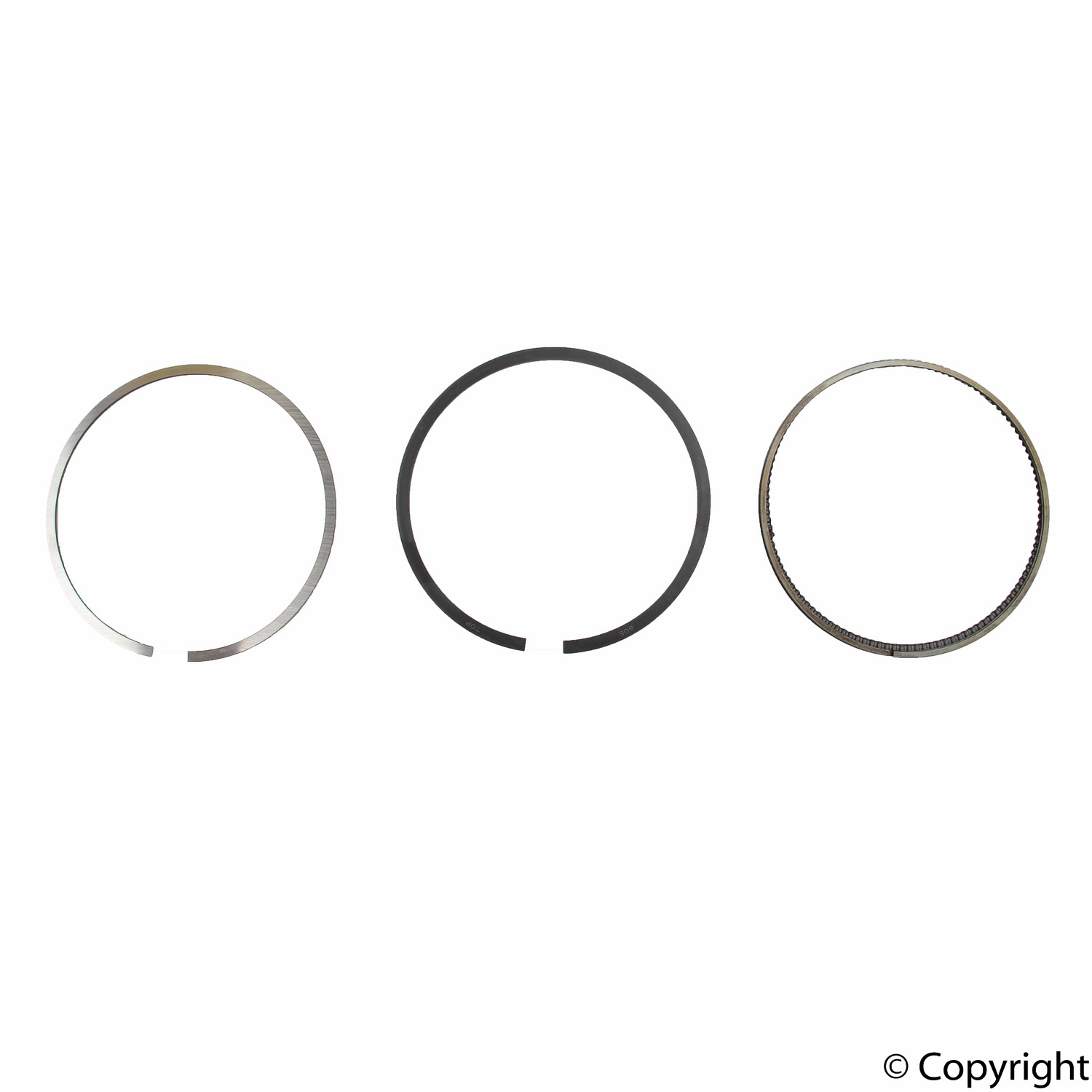 Porsche Engine Piston Ring Set - Goetze