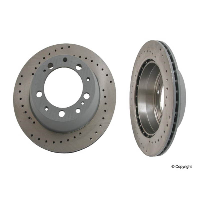 Porsche Brake Rotors Sebro Sport Drilled Rear