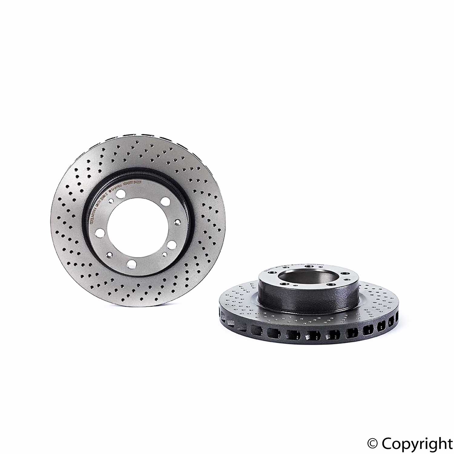 Porsche Disc Brake Rotor - Brembo