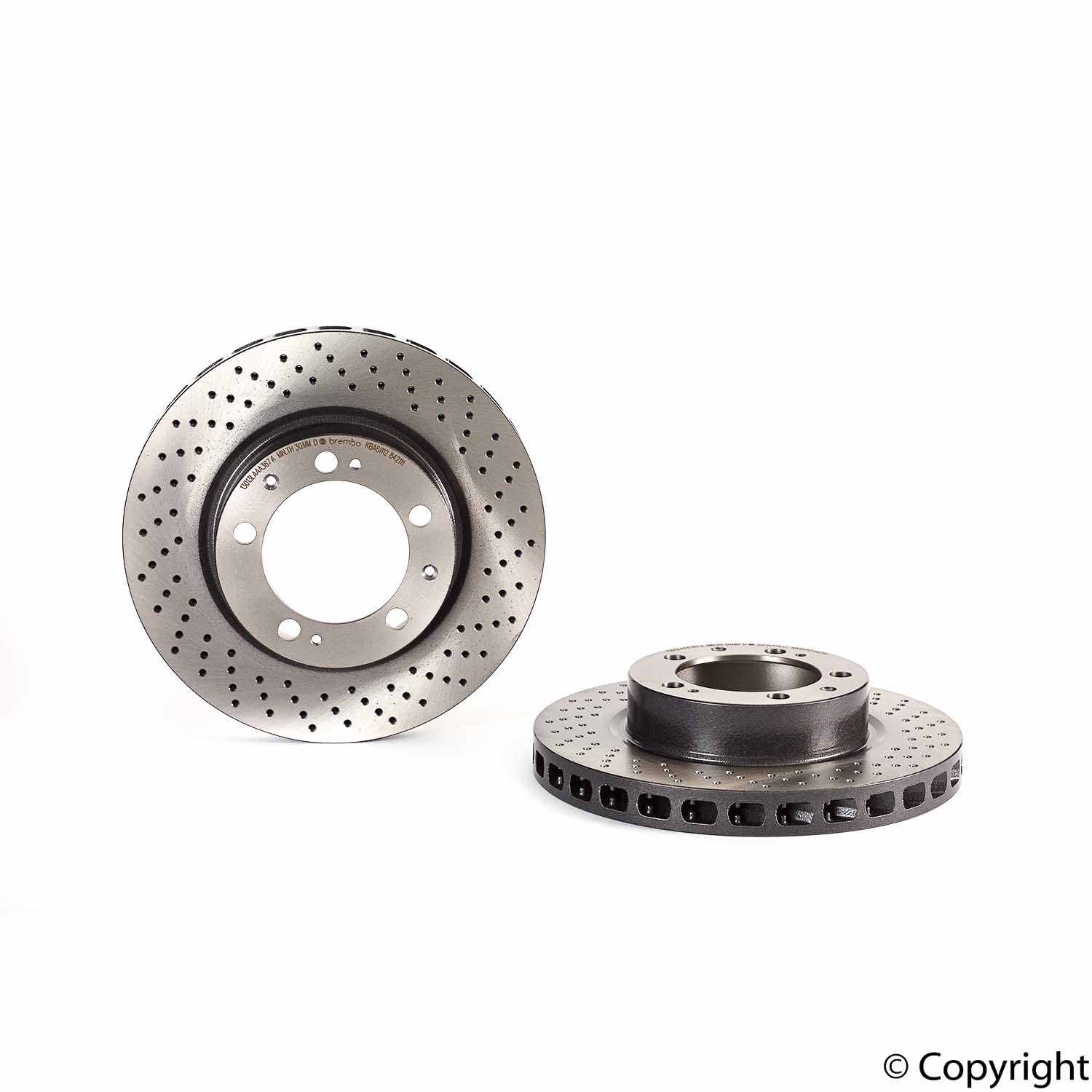 Porsche Disc Brake Rotor - Brembo