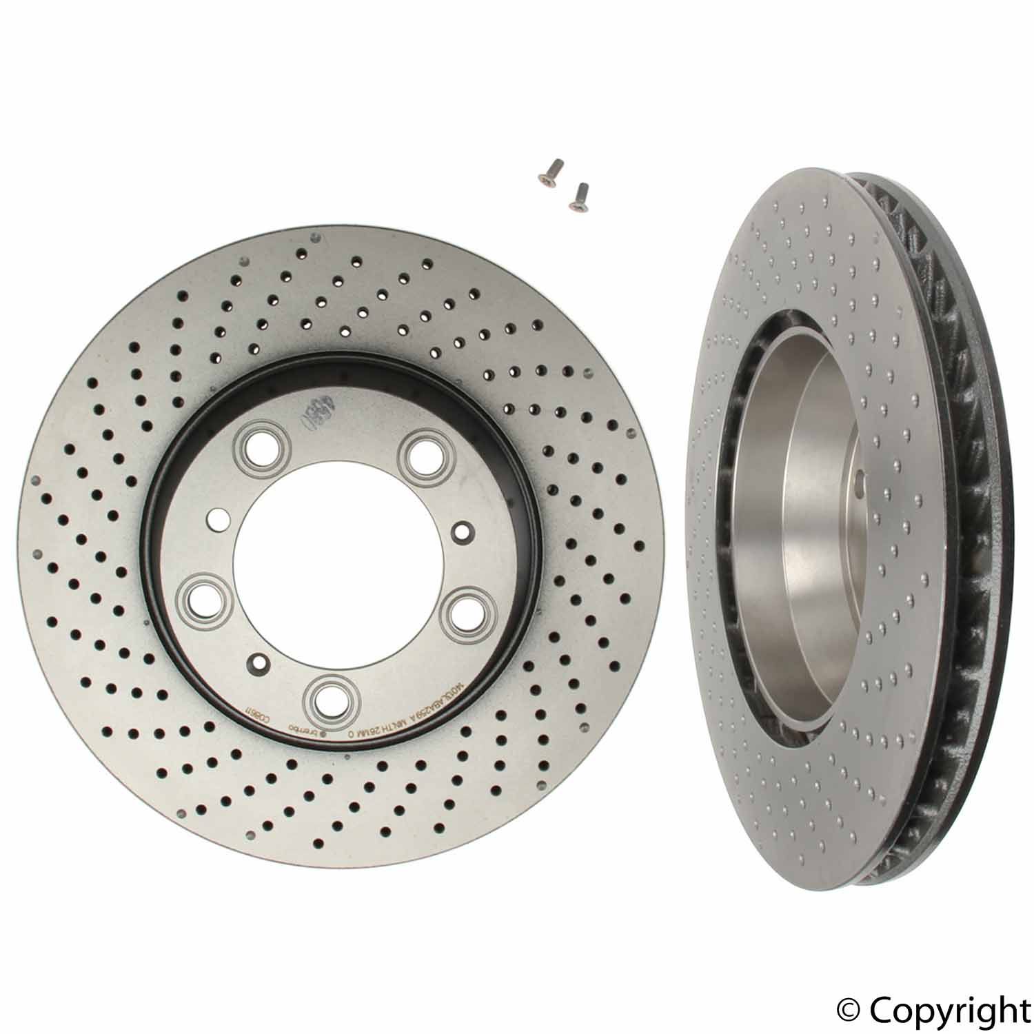 Porsche Disc Brake Rotor - Brembo