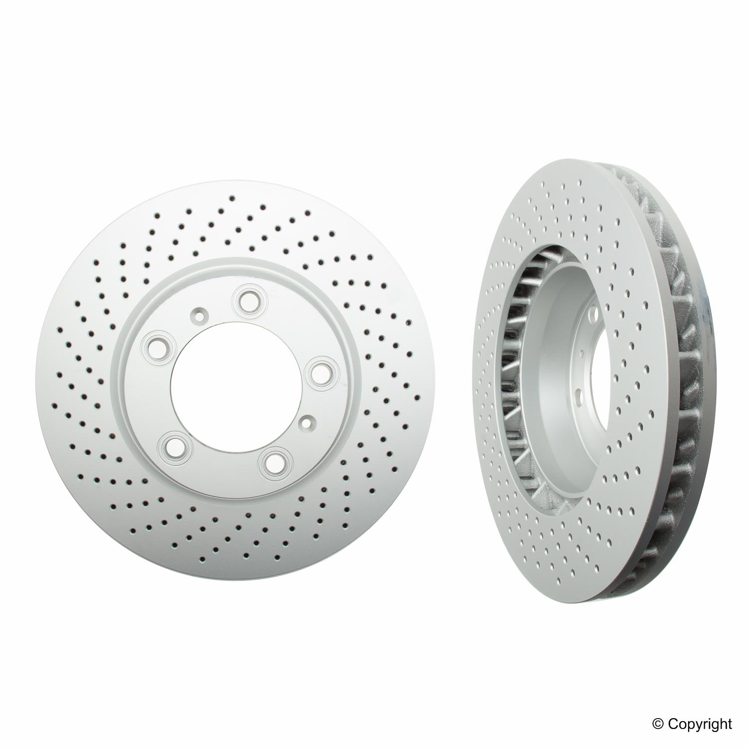 Porsche Disc Brake Rotor - ATE Coated
