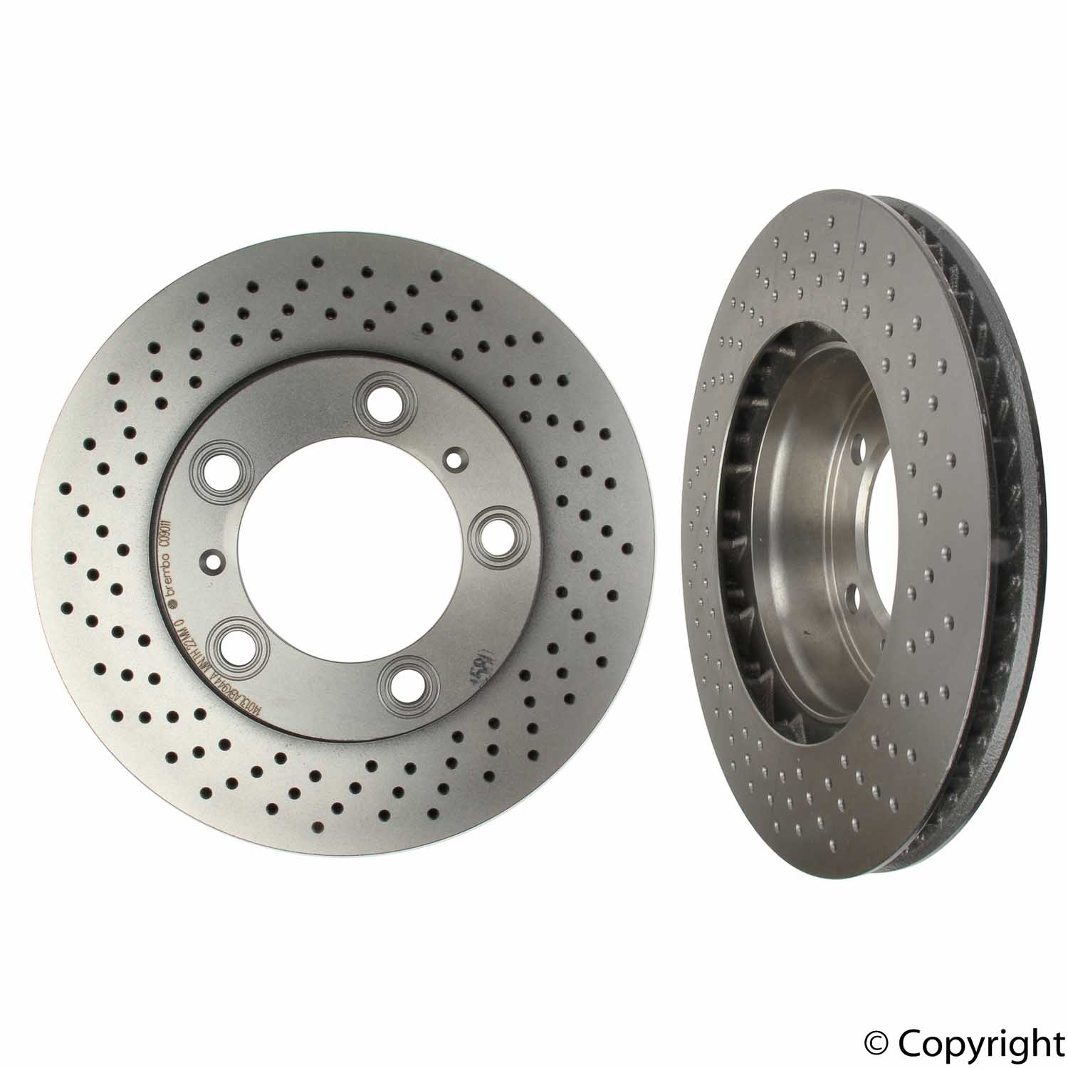 Porsche Disc Brake Rotor - Brembo