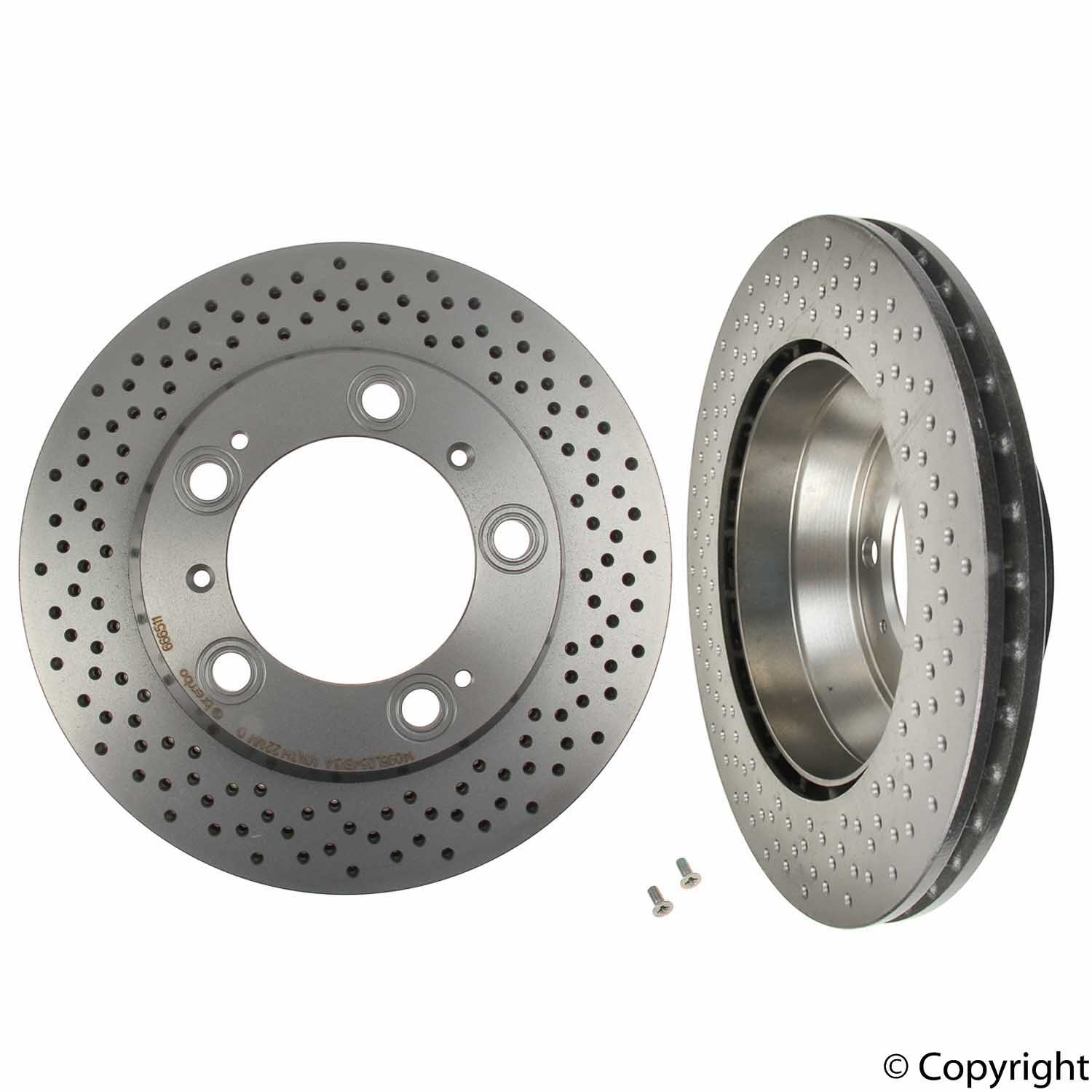 Porsche Disc Brake Rotor - Brembo