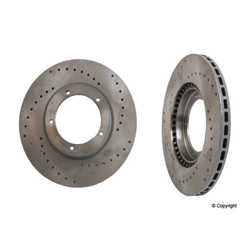 Porsche Disc Brake Rotor Set - Sebro Sport Drilled