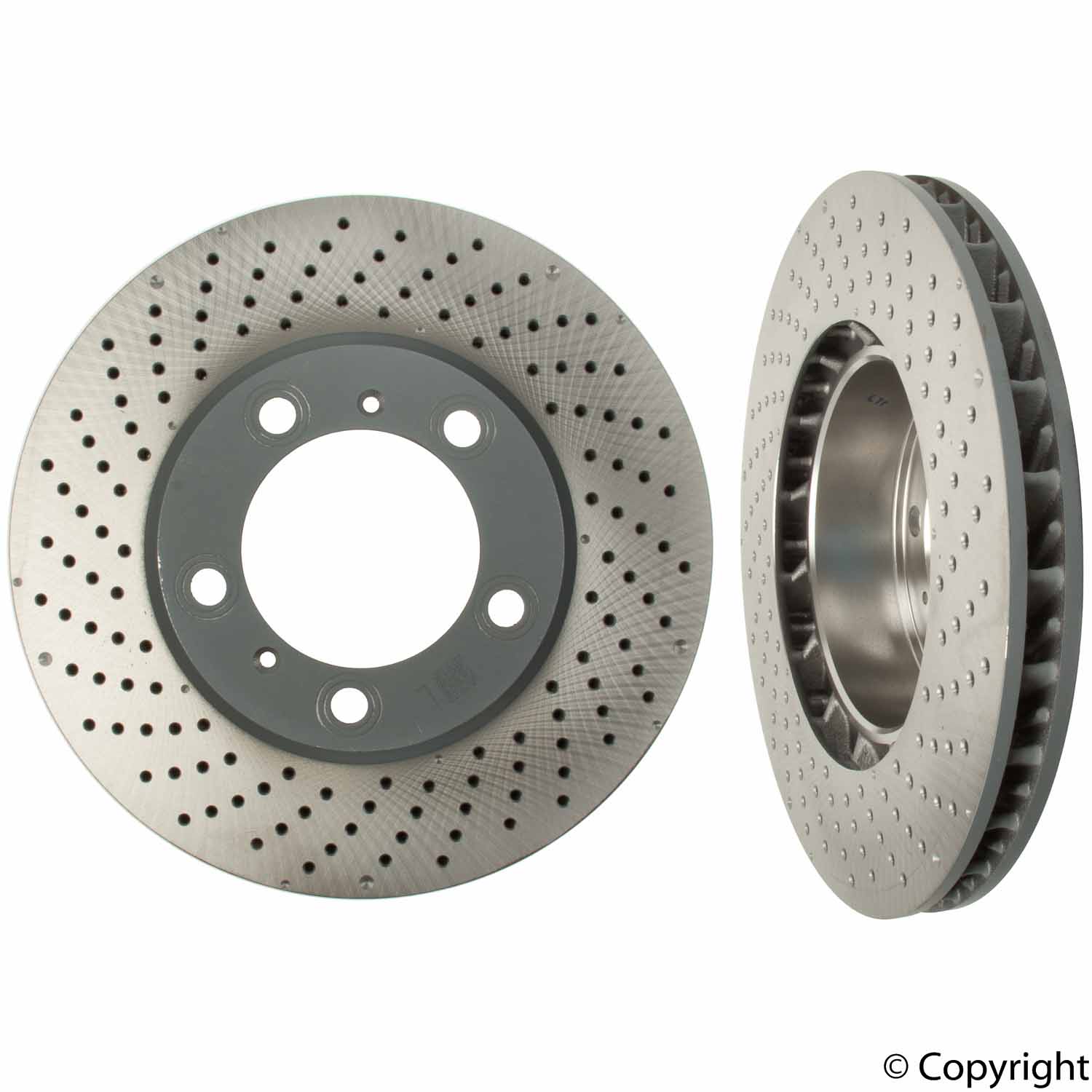 Porsche Disc Brake Rotor - Genuine