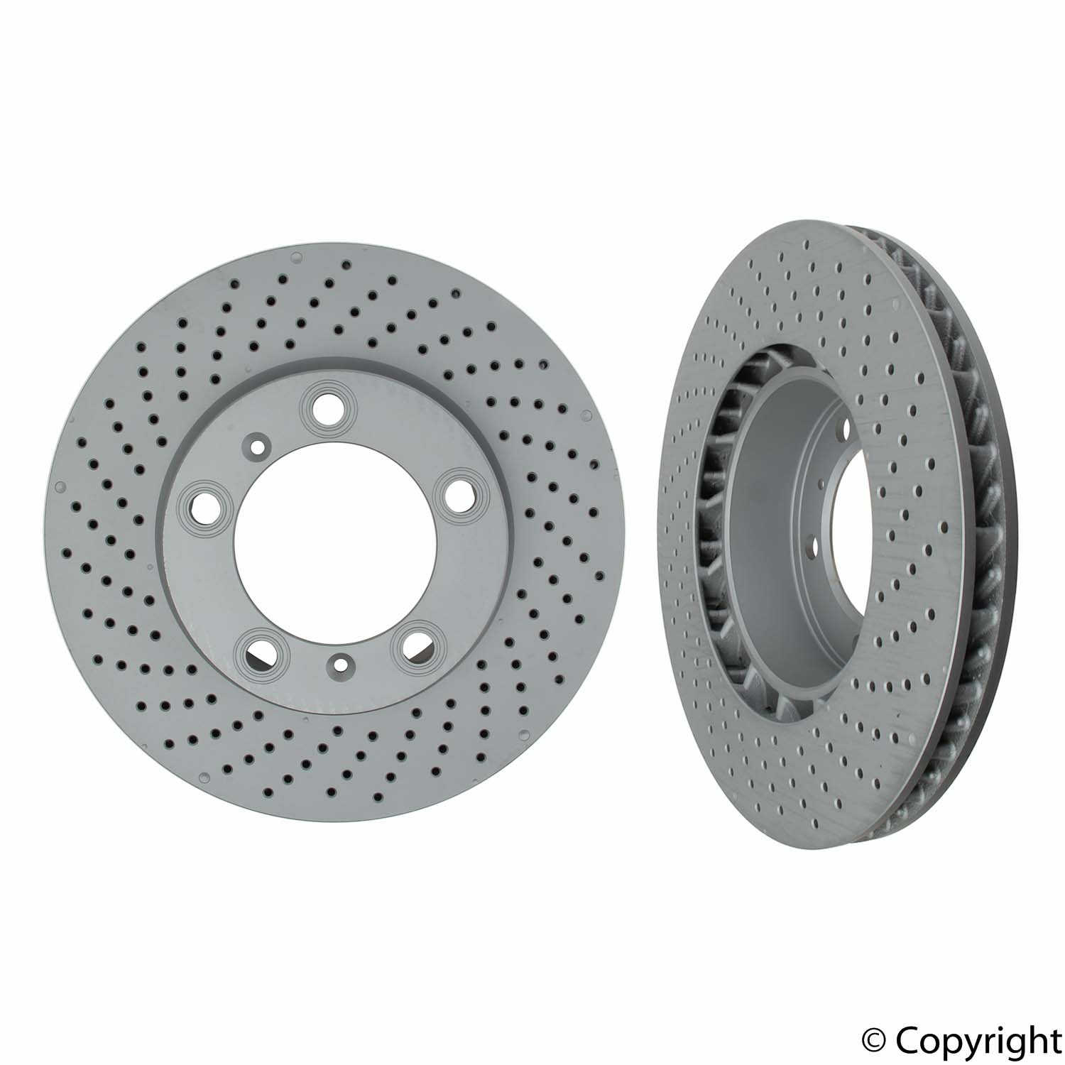 Porsche Disc Brake Rotor - Zimmermann