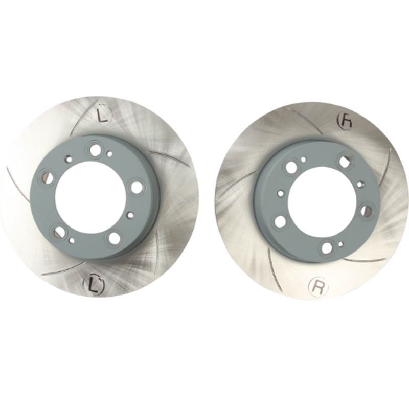 Porsche Boxster Front Brake Rotor Disc Set 2 - Sebro Slotted