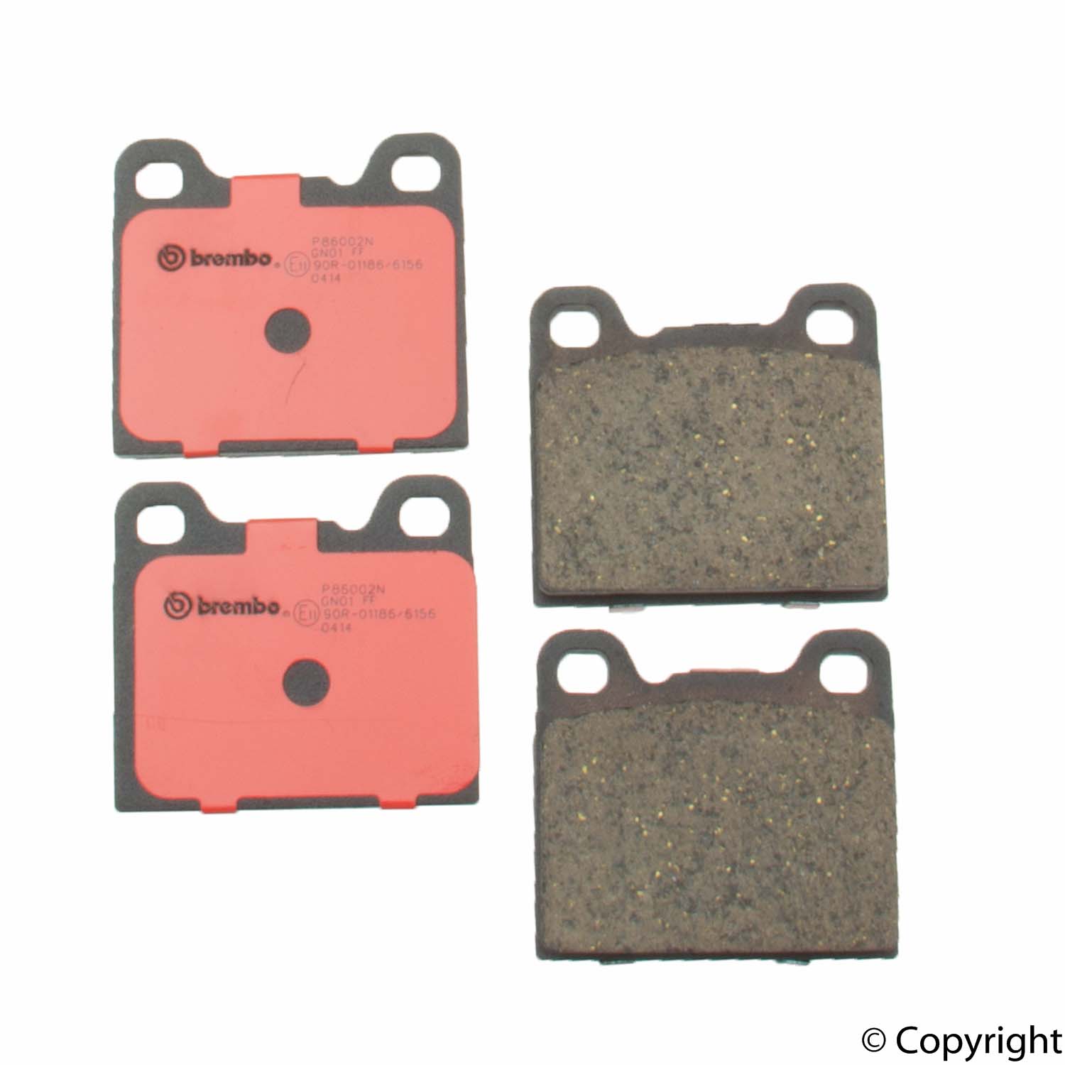 Porsche Brake Pads Brembo Front