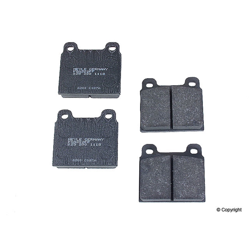 Porsche Disc Brake Pad - Meyle Semi Metallic