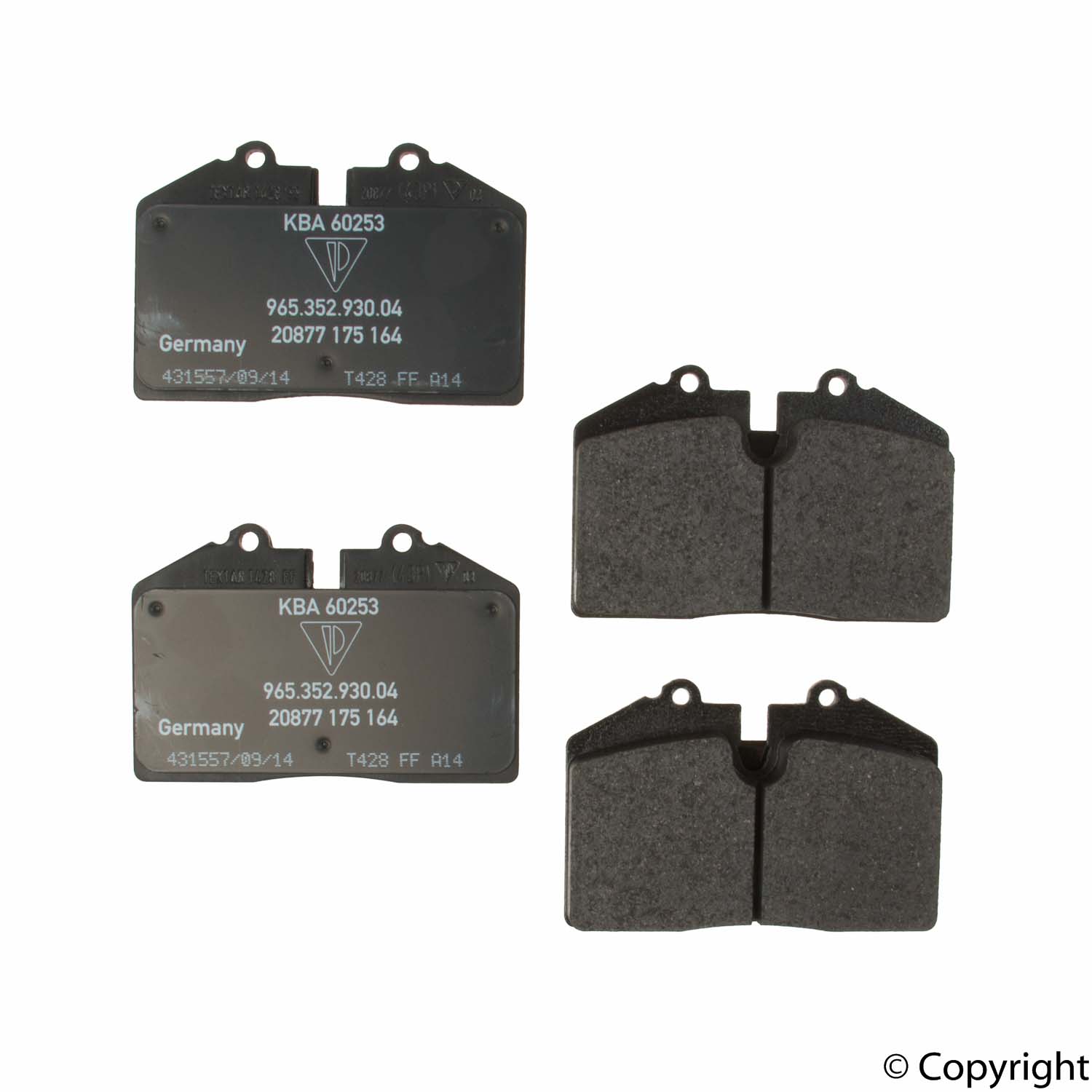Porsche Disc Brake Pad - Genuine