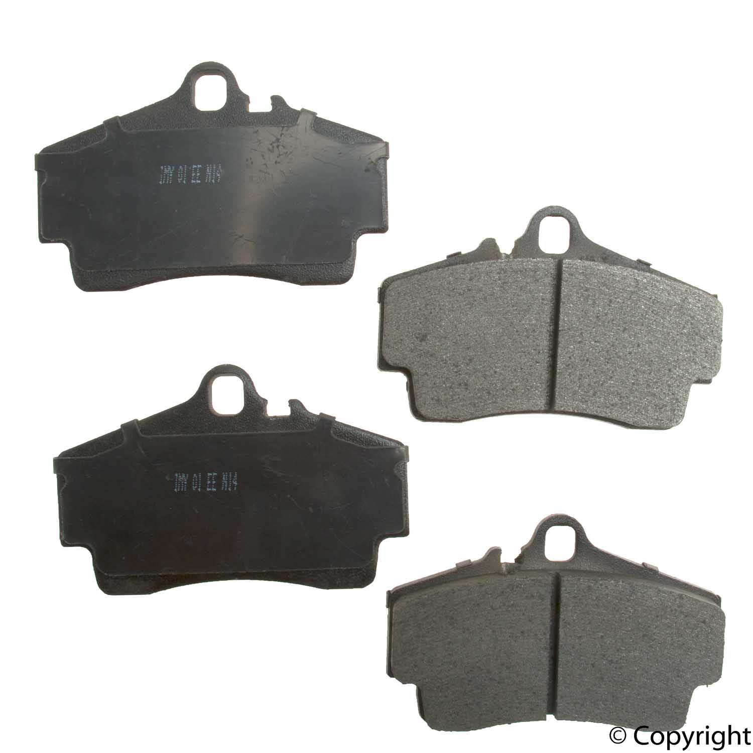 Porsche Disc Brake Pad - Meyle Semi Metallic