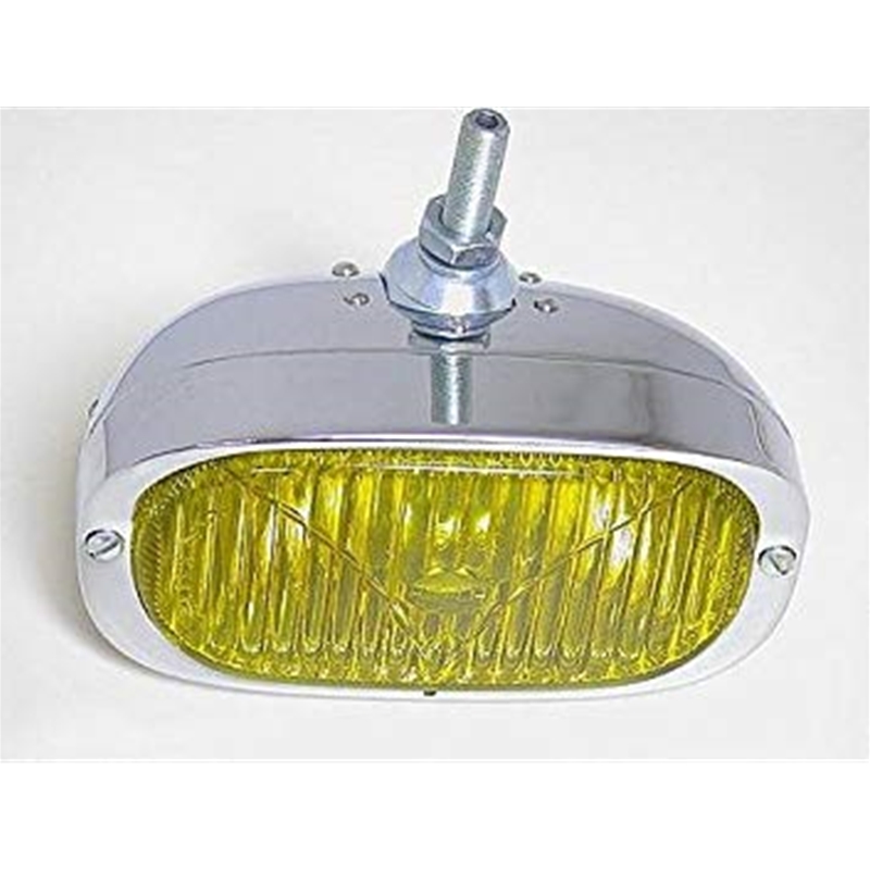 Porsche 356, 911 & 912 Front Fog Light with Amber Lens - Left or Right
