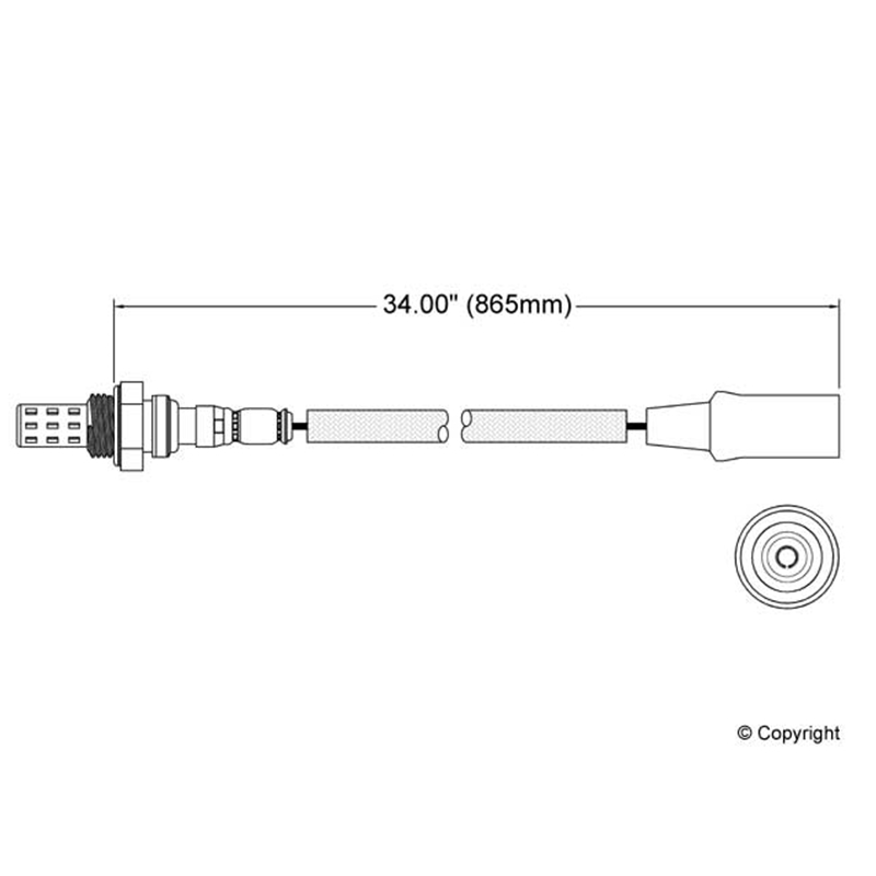 Porsche Oxygen Sensor - Walker